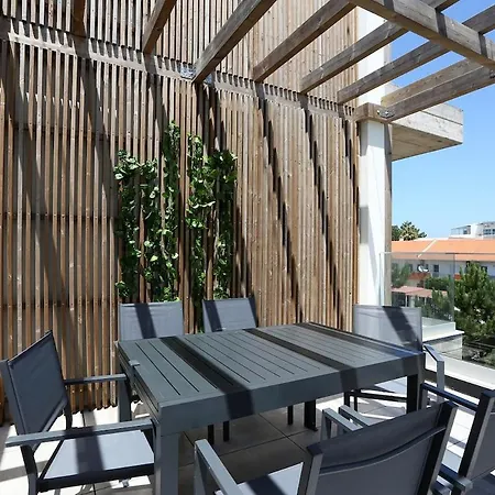 T1-terrace-sea View Appartement Nazaré
